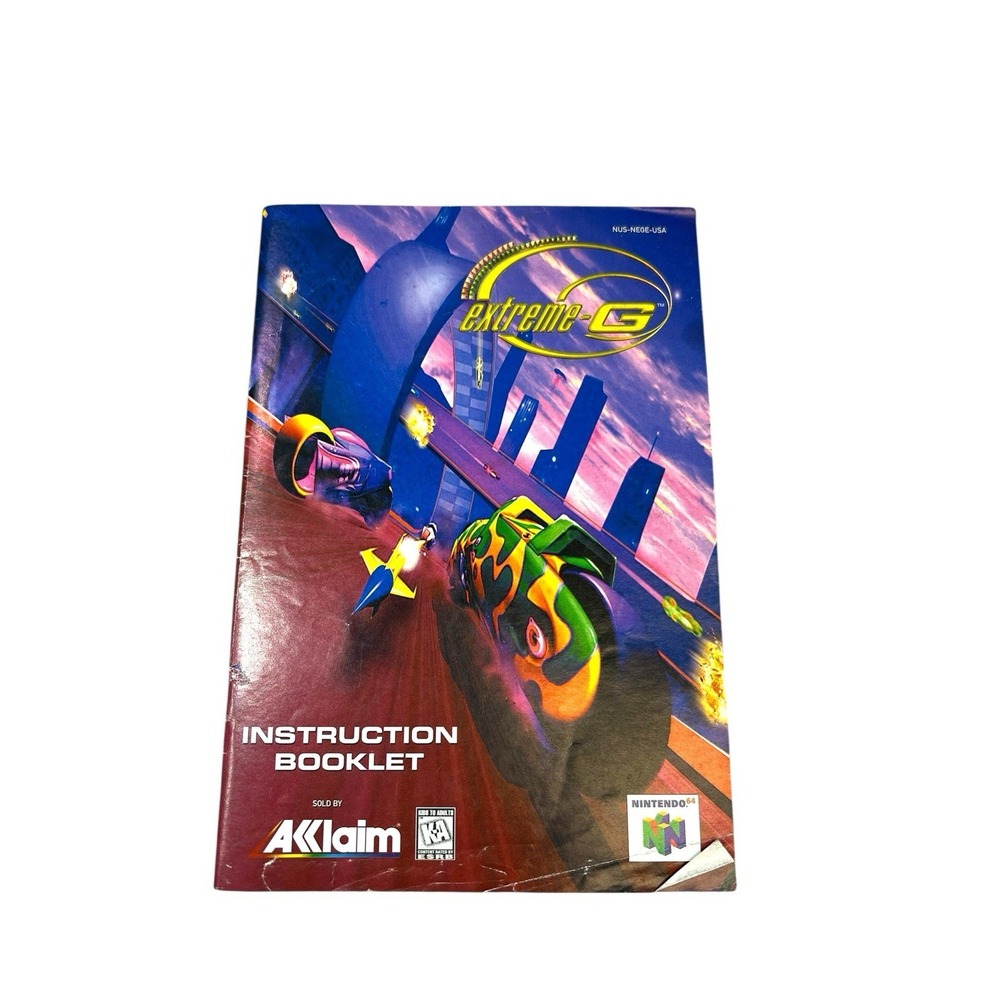 Extreme G | Nintendo 64 |‎ Manual Only